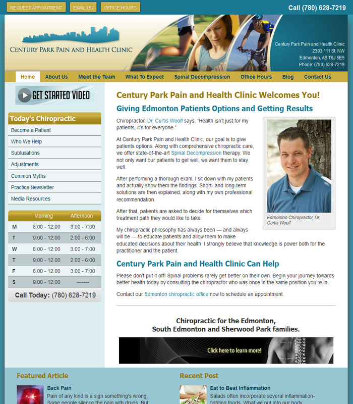 century park pain and health clinicmsa-biztech-portfolio